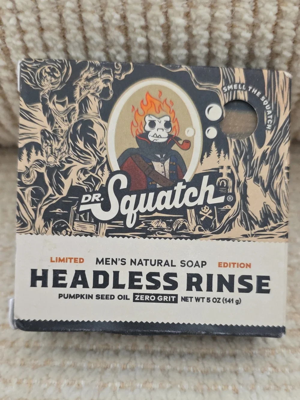 Dr. Squatch Headless Rinse Men’s Natural Soap -